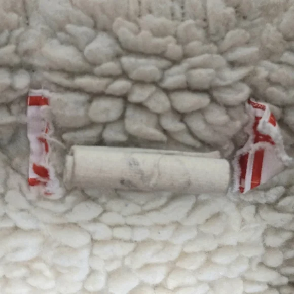 LEVI'S Vintage 1970's RAD Naturally Distressed Denim Sherpa-Lined Jacket Size 48 - Picture 6 of 15